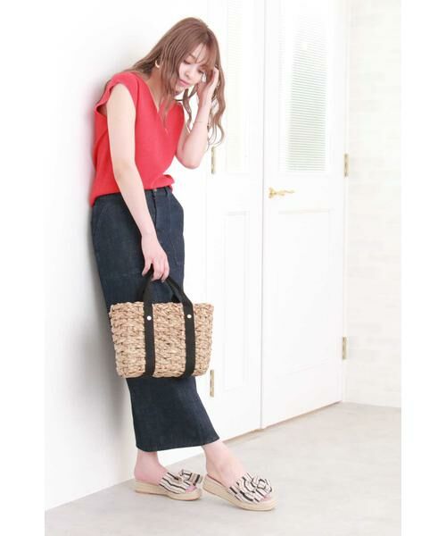 ＊＊N.Natural Beauty Basic / エヌ ナチュラルビューティーベーシック ニット・セーター | 総針ノースリーブニット | 詳細4