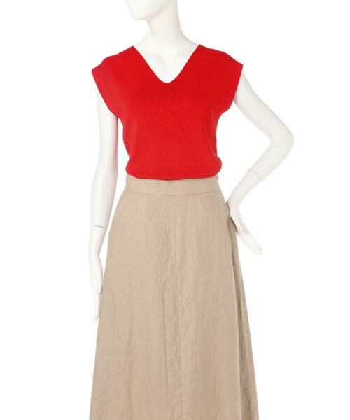 ＊＊N.Natural Beauty Basic / エヌ ナチュラルビューティーベーシック ニット・セーター | 総針ノースリーブニット | 詳細5