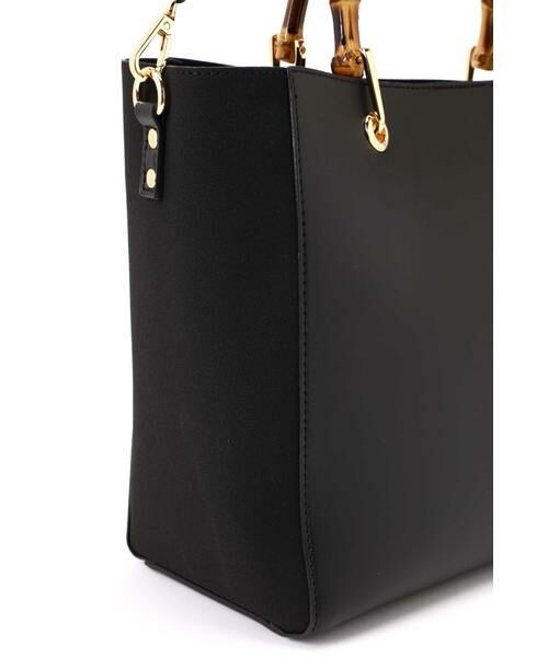 ＊＊N.Natural Beauty Basic / エヌ ナチュラルビューティーベーシック トートバッグ | スウェードバンブーハンドルA4トートバッグ | 詳細3