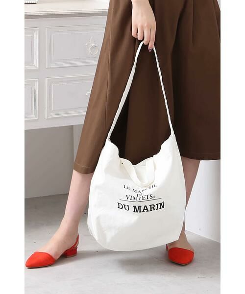 ＊＊N.Natural Beauty Basic / エヌ ナチュラルビューティーベーシック ショルダーバッグ | 《LE MARCHE`DE VIMPETS》キャンバス2WAYショルダーバッグ（オフ）