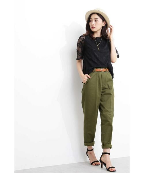 ＊＊N.Natural Beauty Basic / エヌ ナチュラルビューティーベーシック シャツ・ブラウス | ヴィンテージレース半袖ブラウス | 詳細10