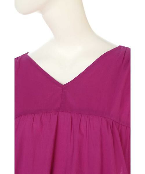 ＊＊N.Natural Beauty Basic / エヌ ナチュラルビューティーベーシック シャツ・ブラウス | ティアードチュニックコットンブラウス | 詳細10