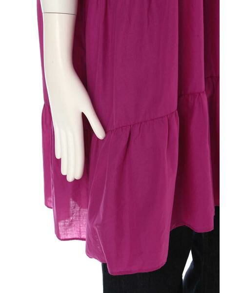 ＊＊N.Natural Beauty Basic / エヌ ナチュラルビューティーベーシック シャツ・ブラウス | ティアードチュニックコットンブラウス | 詳細12