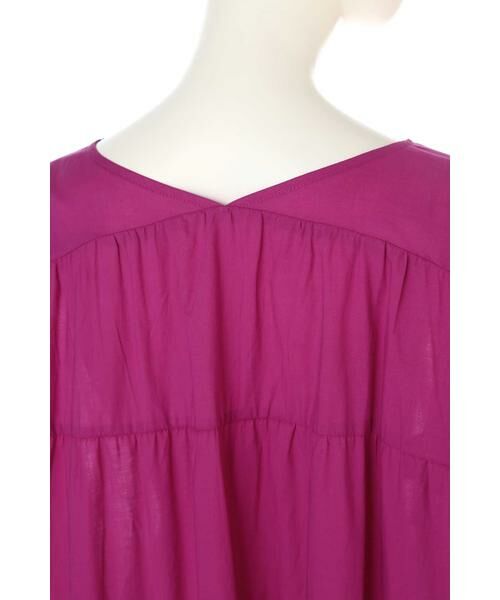 ＊＊N.Natural Beauty Basic / エヌ ナチュラルビューティーベーシック シャツ・ブラウス | ティアードチュニックコットンブラウス | 詳細13