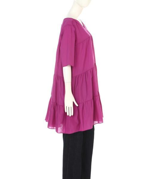 ＊＊N.Natural Beauty Basic / エヌ ナチュラルビューティーベーシック シャツ・ブラウス | ティアードチュニックコットンブラウス | 詳細9