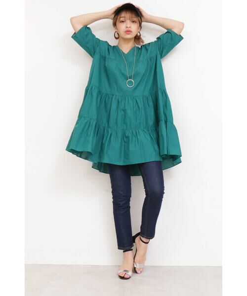 ＊＊N.Natural Beauty Basic / エヌ ナチュラルビューティーベーシック シャツ・ブラウス | ティアードチュニックコットンブラウス | 詳細25