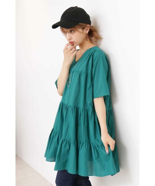 ＊＊N.Natural Beauty Basic / エヌ ナチュラルビューティーベーシック シャツ・ブラウス | ティアードチュニックコットンブラウス | 詳細26