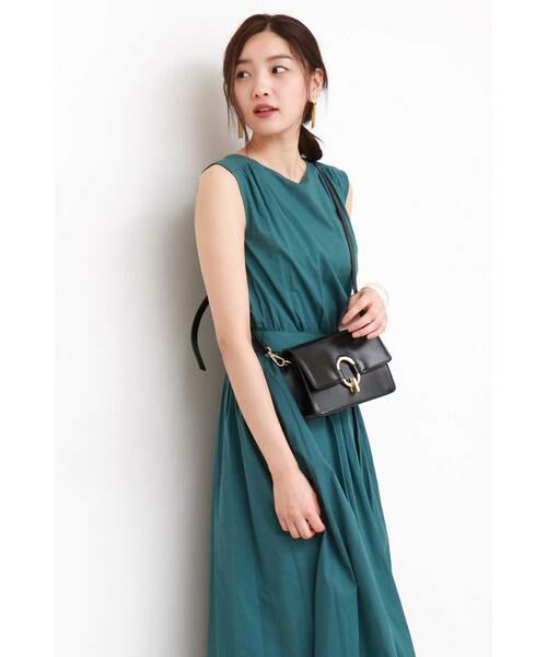 ＊＊N.Natural Beauty Basic / エヌ ナチュラルビューティーベーシック ワンピース | ベルト付リラックスマキシワンピース | 詳細27