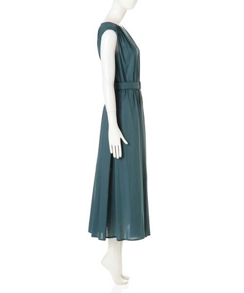 ＊＊N.Natural Beauty Basic / エヌ ナチュラルビューティーベーシック ワンピース | ベルト付リラックスマキシワンピース | 詳細30