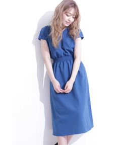 ◆ウエストシャーリングワンピース