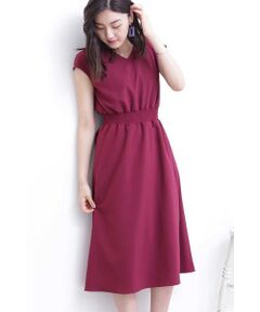 ◆ウエストシャーリングワンピース