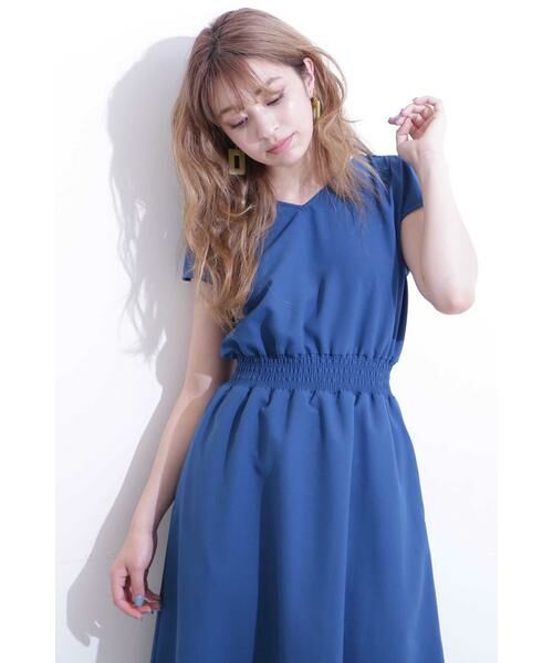 ＊＊N.Natural Beauty Basic / エヌ ナチュラルビューティーベーシック ワンピース | ◆ウエストシャーリングワンピース | 詳細6