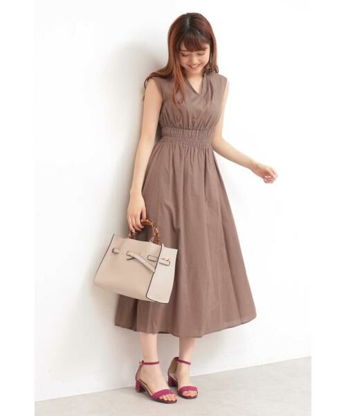 コットンローンハイウエストシャーリングワンピース ワンピース N Natural Beauty Basic エヌ ナチュラルビューティーベーシック ファッション通販 タカシマヤファッションスクエア