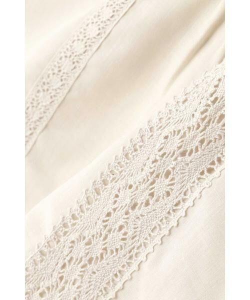 ＊＊N.Natural Beauty Basic / エヌ ナチュラルビューティーベーシック シャツ・ブラウス | ハイネックレースブラウス | 詳細7