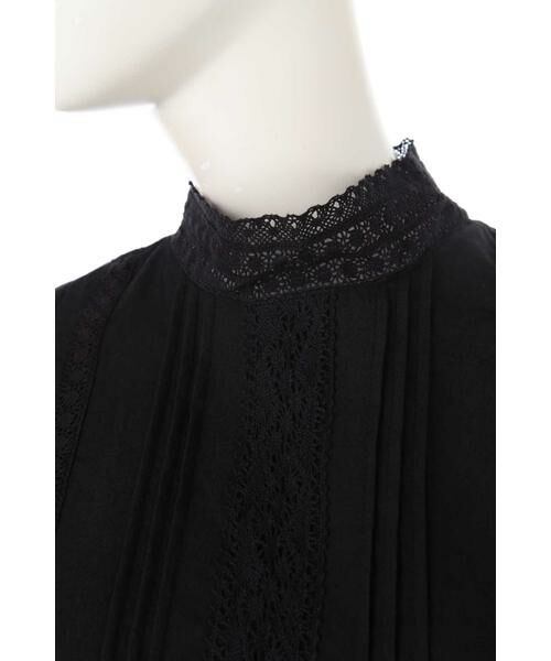 ＊＊N.Natural Beauty Basic / エヌ ナチュラルビューティーベーシック シャツ・ブラウス | ハイネックレースブラウス | 詳細18