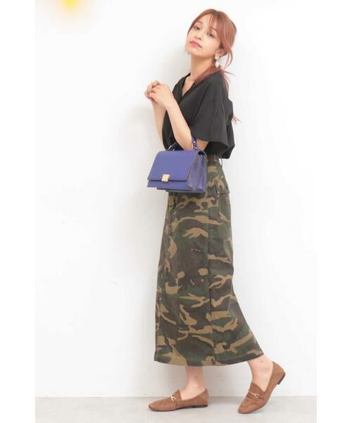 ＊＊N.Natural Beauty Basic / エヌ ナチュラルビューティーベーシック シャツ・ブラウス | Vネックフレアスリーブブラウス | 詳細8