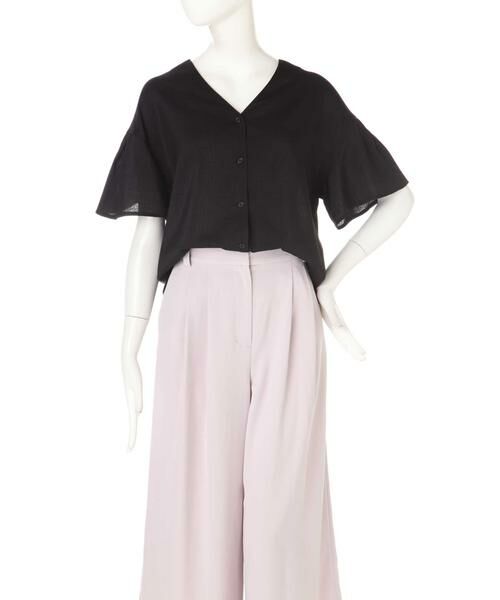 ＊＊N.Natural Beauty Basic / エヌ ナチュラルビューティーベーシック シャツ・ブラウス | Vネックフレアスリーブブラウス | 詳細9