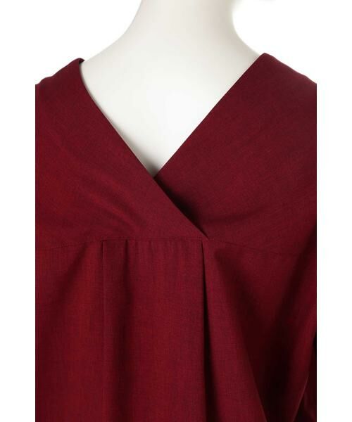 ＊＊N.Natural Beauty Basic / エヌ ナチュラルビューティーベーシック シャツ・ブラウス | Vネックフレアスリーブブラウス | 詳細21