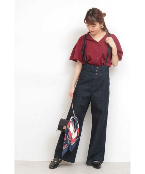 ＊＊N.Natural Beauty Basic / エヌ ナチュラルビューティーベーシック シャツ・ブラウス | Vネックフレアスリーブブラウス | 詳細12