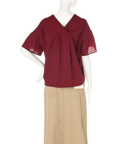 ＊＊N.Natural Beauty Basic / エヌ ナチュラルビューティーベーシック シャツ・ブラウス | Vネックフレアスリーブブラウス | 詳細16