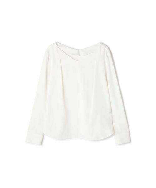 ＊＊N.Natural Beauty Basic / エヌ ナチュラルビューティーベーシック シャツ・ブラウス | タックドレープＶネックブラウス | 詳細1