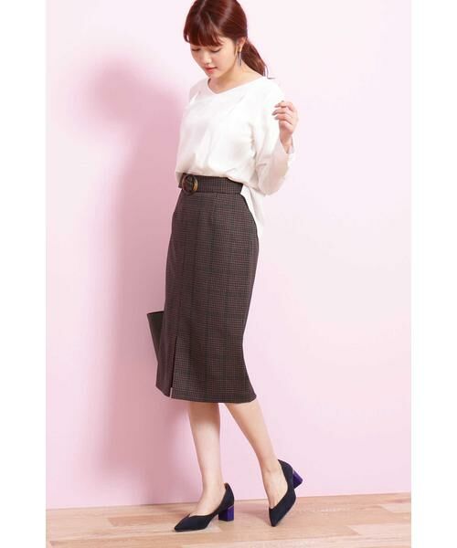 ＊＊N.Natural Beauty Basic / エヌ ナチュラルビューティーベーシック シャツ・ブラウス | タックドレープＶネックブラウス | 詳細2