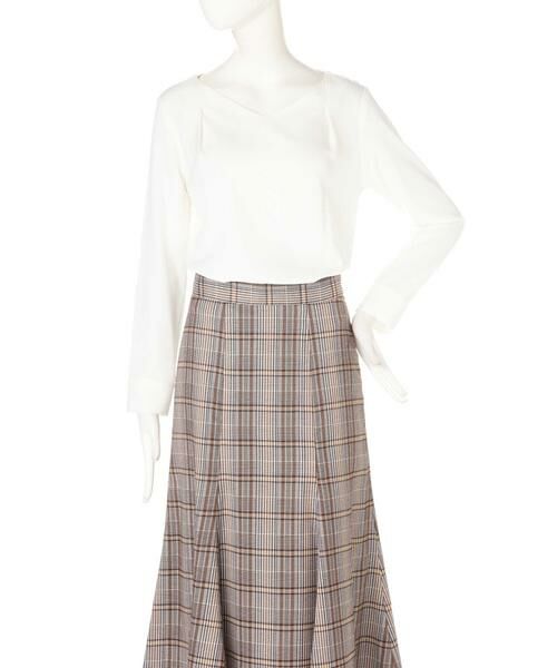 ＊＊N.Natural Beauty Basic / エヌ ナチュラルビューティーベーシック シャツ・ブラウス | タックドレープＶネックブラウス | 詳細6