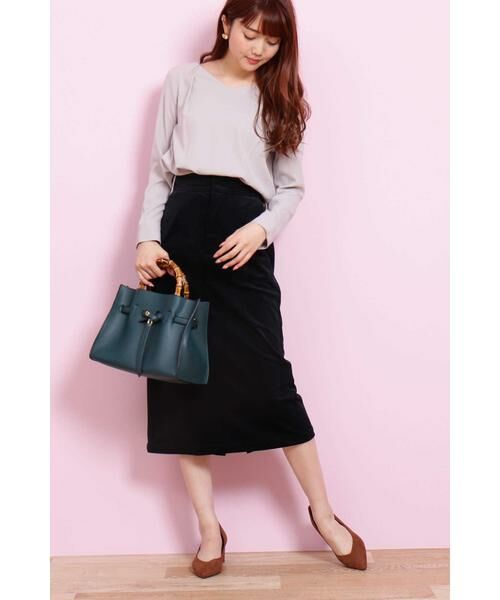 ＊＊N.Natural Beauty Basic / エヌ ナチュラルビューティーベーシック シャツ・ブラウス | タックドレープＶネックブラウス | 詳細9