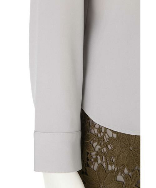 ＊＊N.Natural Beauty Basic / エヌ ナチュラルビューティーベーシック シャツ・ブラウス | タックドレープＶネックブラウス | 詳細13