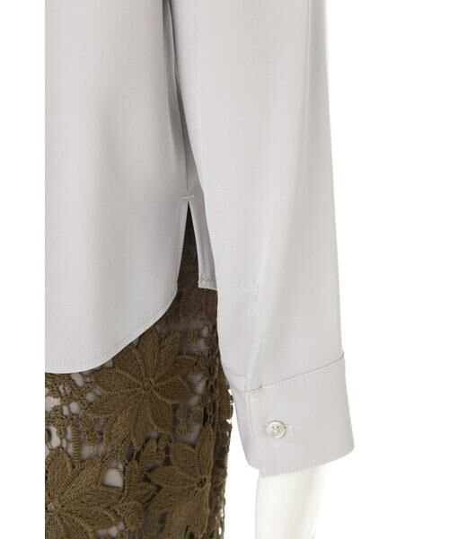 ＊＊N.Natural Beauty Basic / エヌ ナチュラルビューティーベーシック シャツ・ブラウス | タックドレープＶネックブラウス | 詳細14