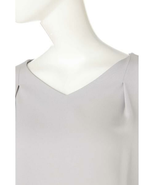 ＊＊N.Natural Beauty Basic / エヌ ナチュラルビューティーベーシック シャツ・ブラウス | タックドレープＶネックブラウス | 詳細16