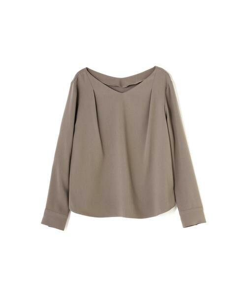 ＊＊N.Natural Beauty Basic / エヌ ナチュラルビューティーベーシック シャツ・ブラウス | タックドレープＶネックブラウス | 詳細21