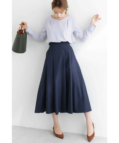 ＊＊N.Natural Beauty Basic / エヌ ナチュラルビューティーベーシック シャツ・ブラウス | タックドレープＶネックブラウス | 詳細29