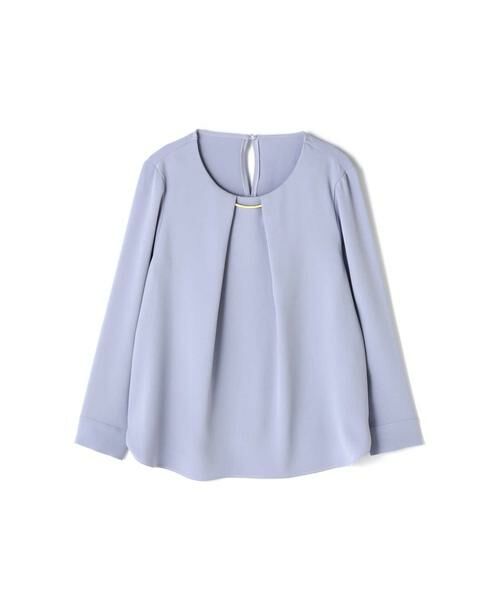 ＊＊N.Natural Beauty Basic / エヌ ナチュラルビューティーベーシック シャツ・ブラウス | パーツ付とろみ長袖ブラウス | 詳細1