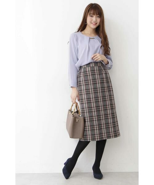 ＊＊N.Natural Beauty Basic / エヌ ナチュラルビューティーベーシック シャツ・ブラウス | パーツ付とろみ長袖ブラウス | 詳細5