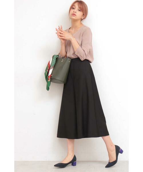 ＊＊N.Natural Beauty Basic / エヌ ナチュラルビューティーベーシック シャツ・ブラウス | パーツ付とろみ長袖ブラウス | 詳細24