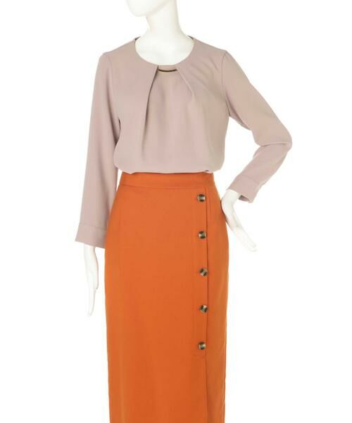 ＊＊N.Natural Beauty Basic / エヌ ナチュラルビューティーベーシック シャツ・ブラウス | パーツ付とろみ長袖ブラウス | 詳細28