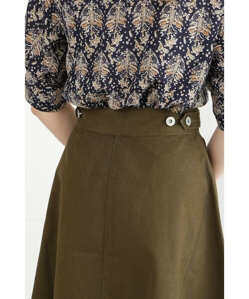 ＊＊N.Natural Beauty Basic / エヌ ナチュラルビューティーベーシック スカート | フレアミモレグルカスカート | 詳細25