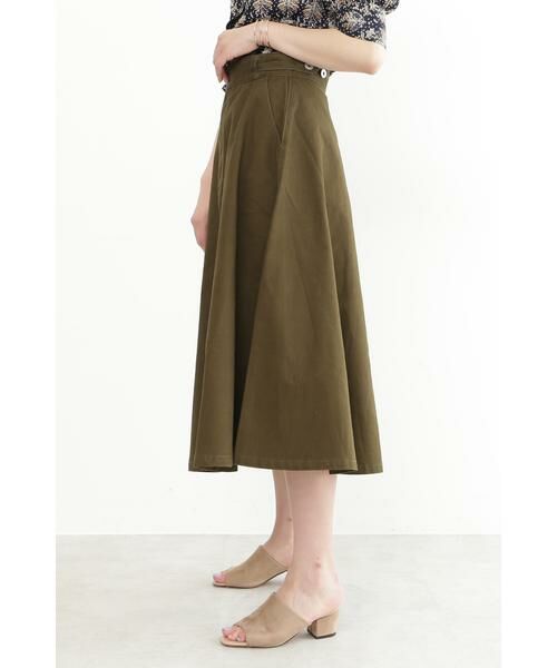 ＊＊N.Natural Beauty Basic / エヌ ナチュラルビューティーベーシック スカート | フレアミモレグルカスカート | 詳細22