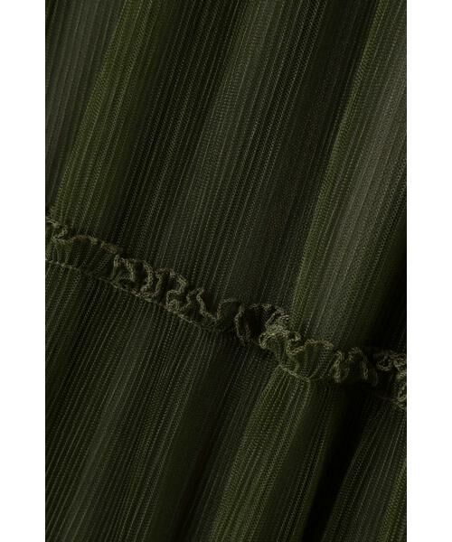 ＊＊N.Natural Beauty Basic / エヌ ナチュラルビューティーベーシック スカート | チュールプリーツマキシスカート | 詳細12