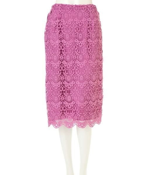 ＊＊N.Natural Beauty Basic / エヌ ナチュラルビューティーベーシック スカート | ケミカルスカラップレーススカート | 詳細5