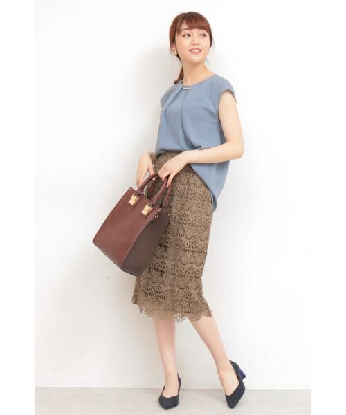 ＊＊N.Natural Beauty Basic / エヌ ナチュラルビューティーベーシック スカート | ケミカルスカラップレーススカート | 詳細19