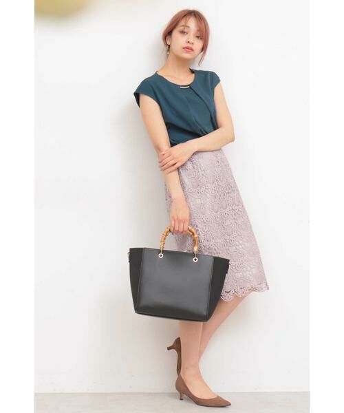 ＊＊N.Natural Beauty Basic / エヌ ナチュラルビューティーベーシック スカート | ケミカルスカラップレーススカート | 詳細25