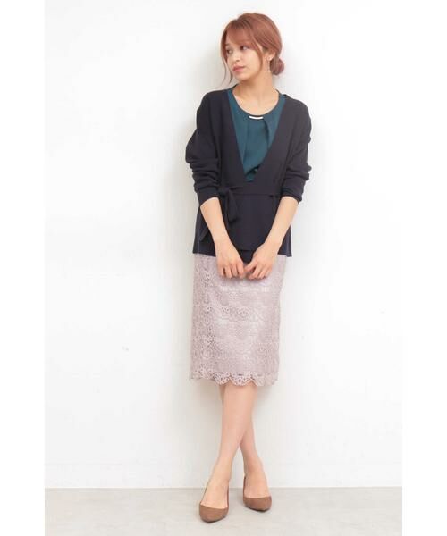 ＊＊N.Natural Beauty Basic / エヌ ナチュラルビューティーベーシック スカート | ケミカルスカラップレーススカート | 詳細27