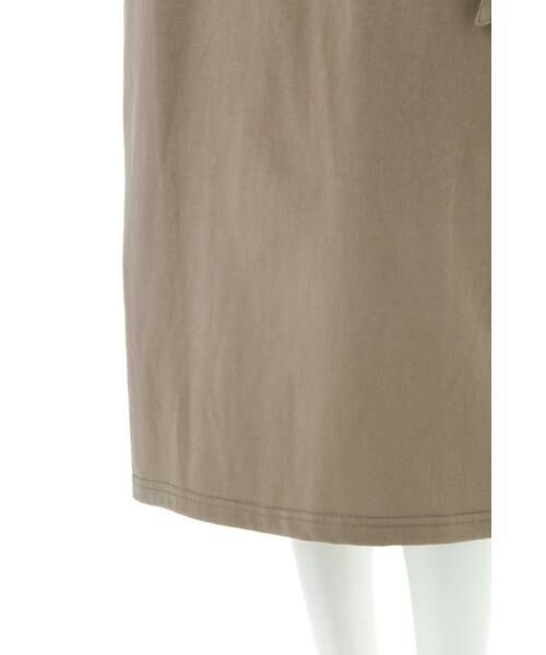 ＊＊N.Natural Beauty Basic / エヌ ナチュラルビューティーベーシック ワンピース | ベルト付ボートネックＴシャツワンピース | 詳細20