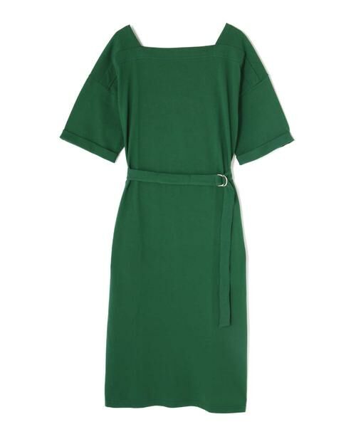 ＊＊N.Natural Beauty Basic / エヌ ナチュラルビューティーベーシック ワンピース | ベルト付ボートネックＴシャツワンピース | 詳細23