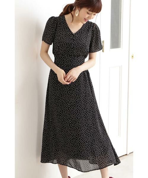 ドットウエストシャーリングワンピース ワンピース N Natural Beauty Basic エヌ ナチュラルビューティーベーシック ファッション通販 タカシマヤファッションスクエア