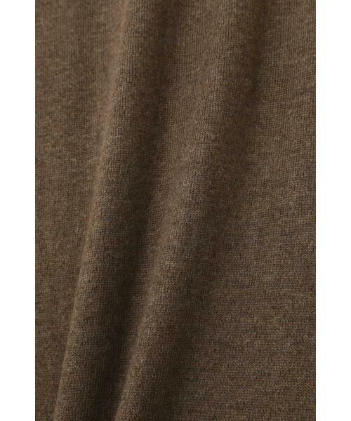 ＊＊N.Natural Beauty Basic / エヌ ナチュラルビューティーベーシック ワンピース | スリットニットワンピース | 詳細10