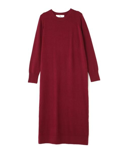 ＊＊N.Natural Beauty Basic / エヌ ナチュラルビューティーベーシック ワンピース | スリットニットワンピース | 詳細11