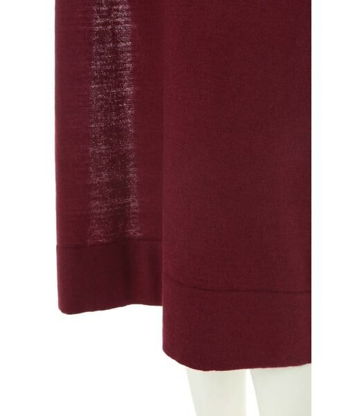 ＊＊N.Natural Beauty Basic / エヌ ナチュラルビューティーベーシック ワンピース | スリットニットワンピース | 詳細24